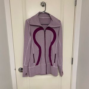 Lululemon zip up jacket size 10